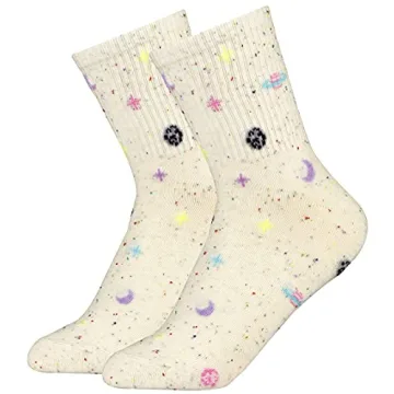 xiaomaizi Women's Cozy Colorful Cute Crew Socks