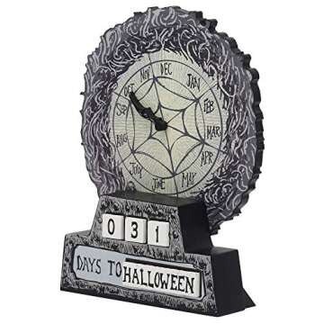 Spirit Halloween The Nightmare Before Christmas Block Countdown | Officially Licensed | Tim Burton | Halloween Décor | Home Decor