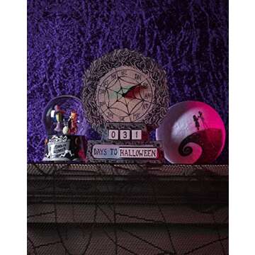 Spirit Halloween The Nightmare Before Christmas Block Countdown | Officially Licensed | Tim Burton | Halloween Décor | Home Decor