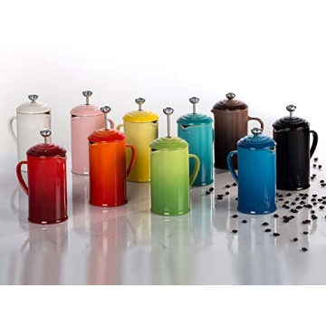 Le Creuset Stoneware Petite French Press for Coffee Lovers