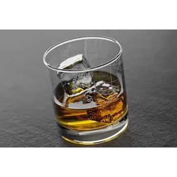 Well Told Engraved Chicago Illinois Map Rocks Glass, Old Fashioned Whiskey Glass (11 oz, Clear) Etched Whiskey Glass, Gifts For Whiskey Lovers