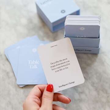 Engaging Conversation Cards for Families and Friends