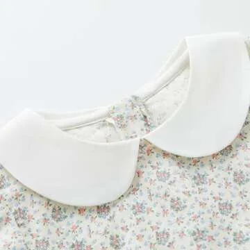 Pureborn Toddler Girls Floral Dress for Playful Days