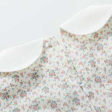 Pureborn Toddler Girls Floral Dress for Playful Days