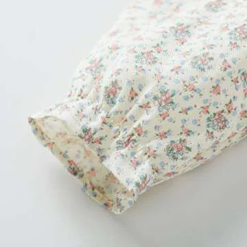 Pureborn Toddler Girls Floral Dress for Playful Days