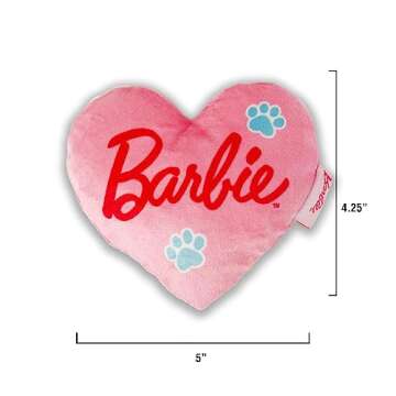 Megatoys Barbie Plush Car Pet Bed- Themed Plush Pink Pet Bed for Dogs and Cats – Soft and Cozy Pet Bed with Barbie Pillow and Car Design
