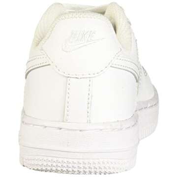 Nike Force 1 LE (Little Kid) White/White