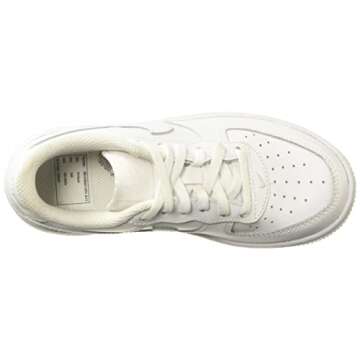 Nike Force 1 LE (Little Kid) White/White