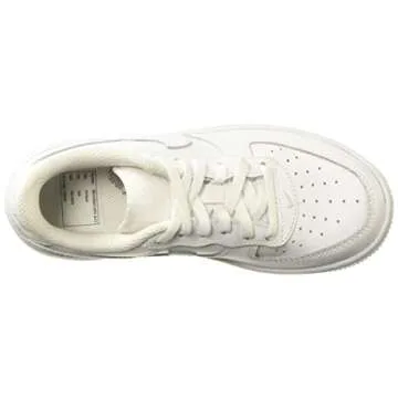 Nike Force 1 LE (Little Kid) White/White