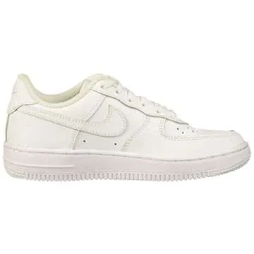 Nike Force 1 LE (Little Kid) White/White