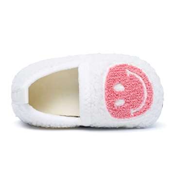 UCUHNB Toddler Slippers - Comfy Pink House Footwear