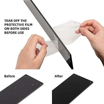 ihomecooker Acrylic Stands for Display,4 Tier Black Cupcakes Perfumes Figurines Display Stand Risers Shelf for Decoration and Organizer