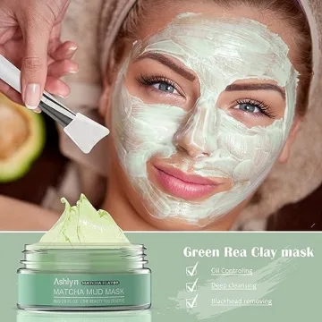 Ashlyn Clay Mask Set for Deep Clean and Hydration