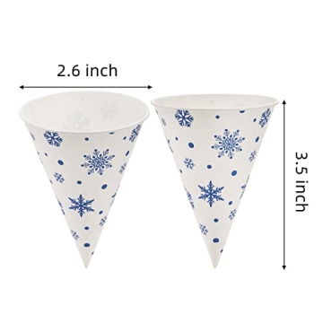 AVLA 400 Pack Snow Cone Cups for Summer Fun Events
