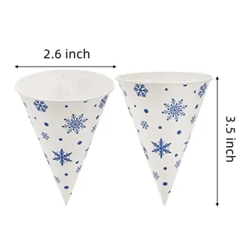 AVLA 400 Pack Snow Cone Cups for Summer Fun Events
