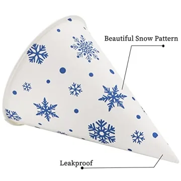 AVLA 400 Pack Snow Cone Cups for Summer Fun Events