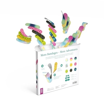 Welly Flex Fabric Bandages 200 Count Assorted Fun Patterns