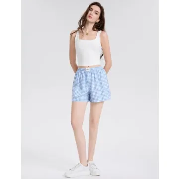 Comfortable Women's Boxer Shorts for Summer Lifestyle