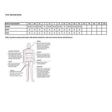Milwaukee Leather Chaps for Men's Black Prime Leather Zipped Thigh Pocket-Mesh Lined Motorcycle Rider Chap-SH1190 - Large