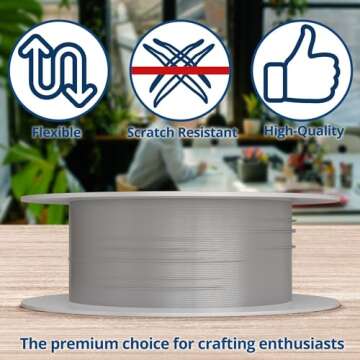 Soft Flex 49 Strand Beading Wire 0.19 Diameter 100 Feet