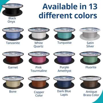 Soft Flex 49 Strand Beading Wire 0.19 Diameter 100 Feet