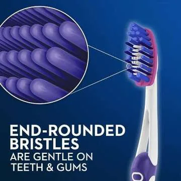 Oral-B Stain Eraser Toothbrush, Soft Bristles, 4 Pack