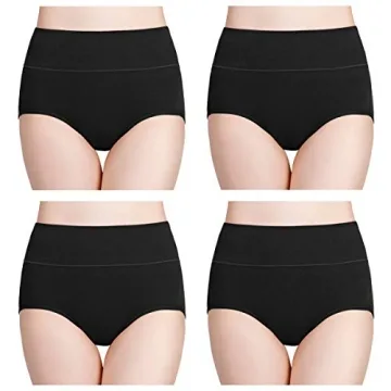 Comfort and Style: Wirarpa Women's Cotton High Waist Briefs