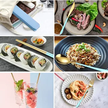 Stylish AARAINBOW 6-Piece Stainless Steel Flatware Set