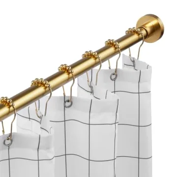 EBOATOP Tension Shower Rod - Durable & Elegant Design