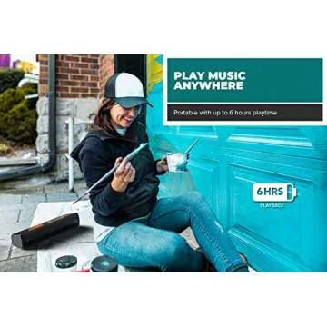 Creative Stage Air V2 Bluetooth Sound Bar Speaker - 10 W RMS