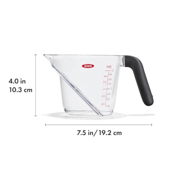 OXO Good Grips 2-Cup Angled Measuring Cup for Easy Pouring