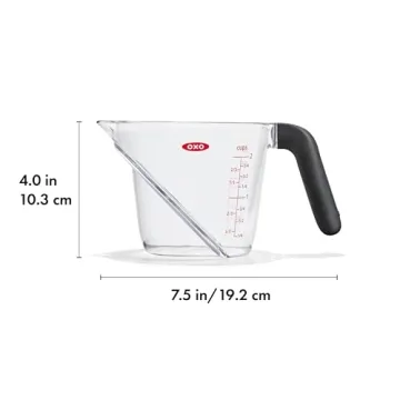OXO Good Grips 2-Cup Angled Measuring Cup for Easy Pouring