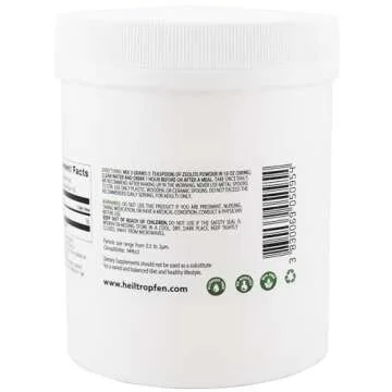 Heiltropfen Ultra Fine Zeolite Powder | Detox Dietary Supplement 454g