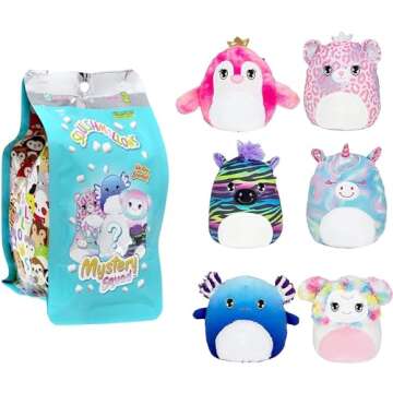Squishmallows 5-Inch - Series 2 - Add Scented Blinds to Your Squad, Ultrasoft Stuffed Animal Little ...