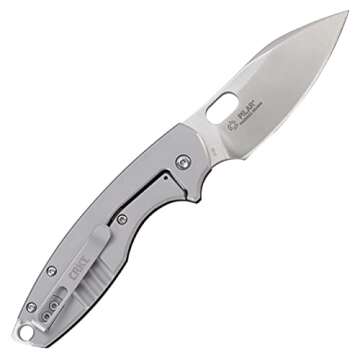 CRKT Pilar III EDC Folding Pocket Knife - Compact & Stylish Everyday Carry
