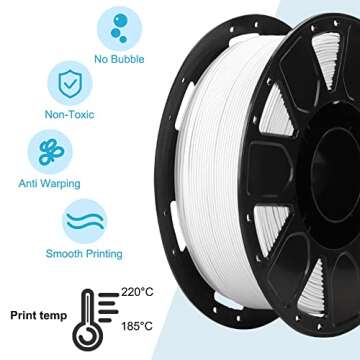 Ender PLA Filament 1.75mm | Clog-Free, Eco-Friendly 3D Printing