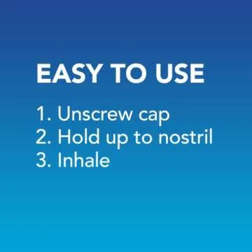 Vicks VapoInhaler, On-The-Go Portable Nasal Inhaler, Non-Medicated, with Refreshing Vapors, Menthol Scent, 2 Scented Sticks (Pack of 2)
