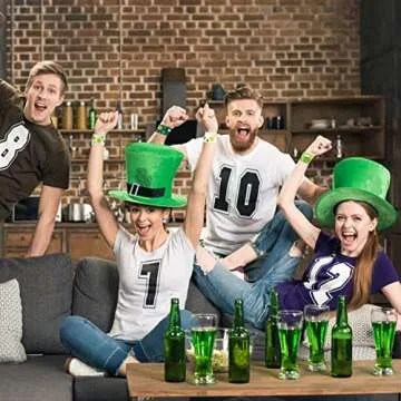 St. Patrick's Day Slap Bracelets - 48 Pieces for Parties