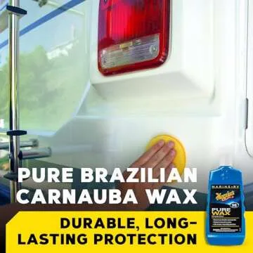 Meguiar's Marine/RV Pure Wax Carnauba Blend - Protect and Shine