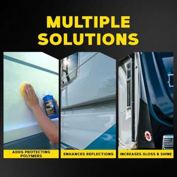 Meguiar's M5616 Marine/RV Pure Wax Carnauba Blend - 16 Oz Bottle (Packaging May Vary)