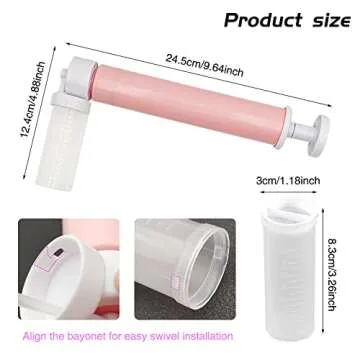 Manual Airbrush for Decorating Cakes,DIY Baking Cake Airbrush Pump Decorating Tools Cakes spray gun ...