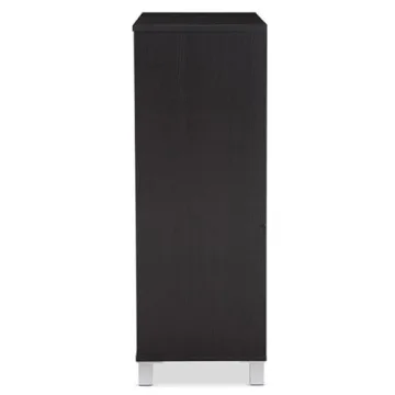 Baxton Studio Shirley Stylish Shoe Cabinet for Entryway