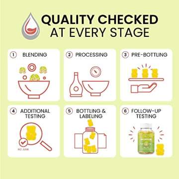 Magnesium Gummies Made with Magnesium Glycinate for Stress Relief Support, Optimal Relaxation, Calm Mood Supplement for Adults and Kids, Pineapple-Flavor (60 Count)