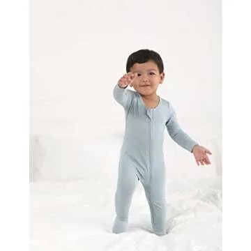 RRP Bamboo Baby Footies - Soft & Stylish PJs for Infants
