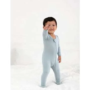 RRP Bamboo Baby Footies - Soft & Stylish PJs for Infants