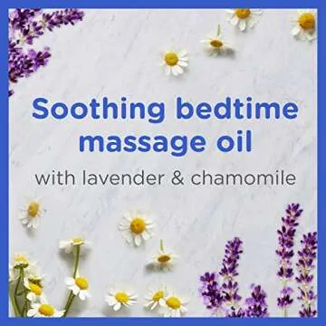 Zarbee's Baby Massage Oil, Calming and Soothing with Lavender and Chamomile to Help Sleep, 4oz Bottl...