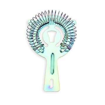 Blush Mirage Rainbow Cocktail Shaker Set Bartender Kit Includes Bar Shaker Muddler Bar Spoon Jigger Strainer, Mix Drink Shaker Kit, Bar Tools Set