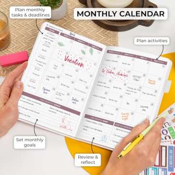 Clever Fox Planner 2nd Edition | Goal Setting & Organizer