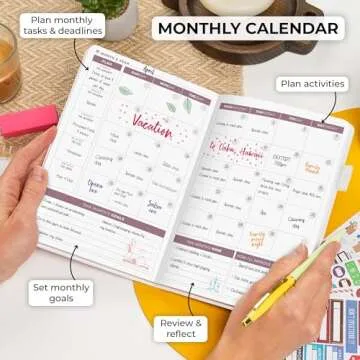 Clever Fox Planner 2nd Edition | Goal Setting & Organizer