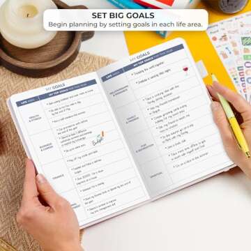 Clever Fox Planner 2nd Edition | Goal Setting & Organizer